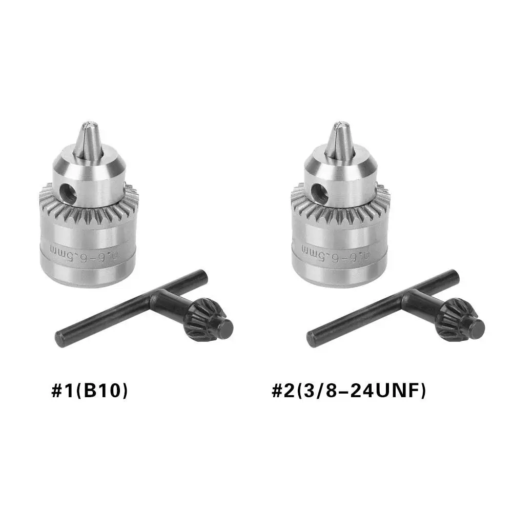 

0.6-6mm Mini Key Type Stainless Steel Drill Chuck with Chuck Key for Electric Power Drill