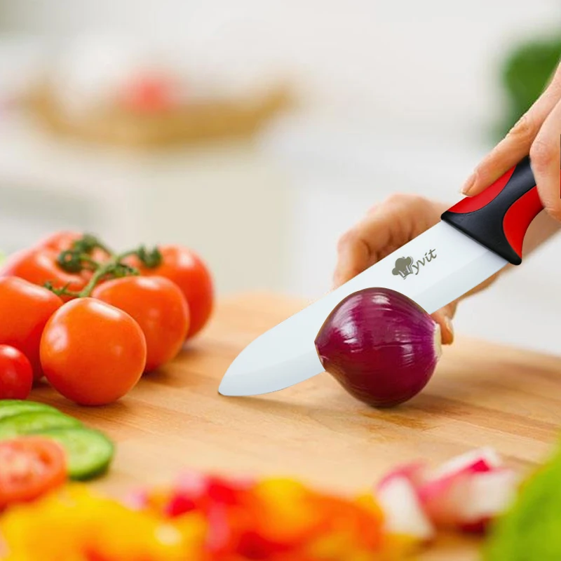 керамические ножи Керамический нож 6 5 4 3 дюйма кухонные для нарезки мяса шеф