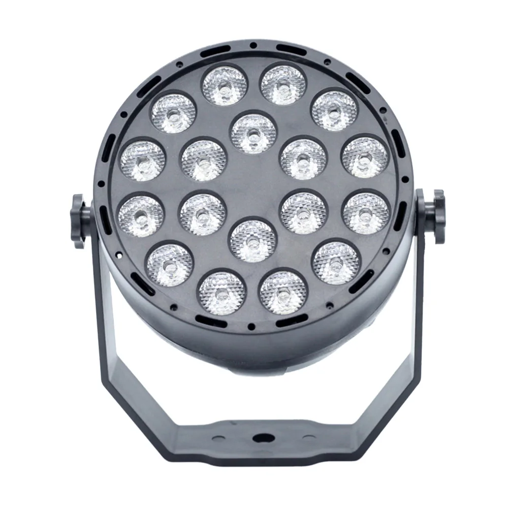 

UV Remote Control Stage Light for Birthday Club Stage Wedding Disco DJ Projector Party Lighting with 18 LEDs Par Light (EU Plug)