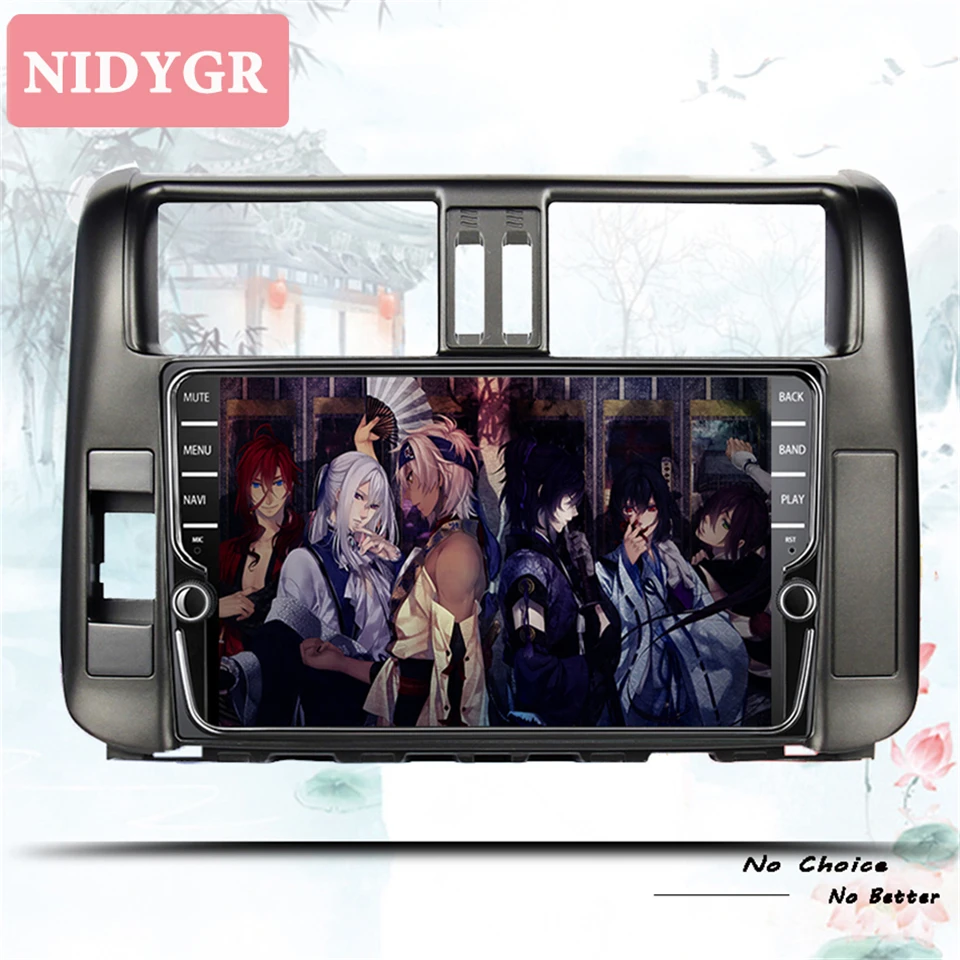 8 &quotАвтомобильный Android 9 0 радио для Toyota Prado 150 120 11 2010 2012 2013 1024*600 Восьмиядерный