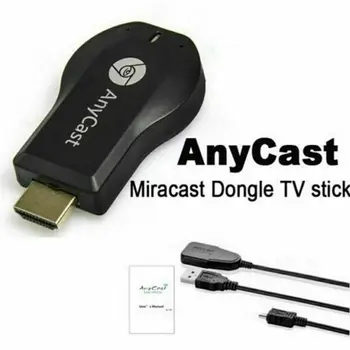 

TV Dongle Receiver for AnyCast M2 Plus for Airplay WiFi Display Miracast Wireless HDMI TV Stick for Phone Android PC
