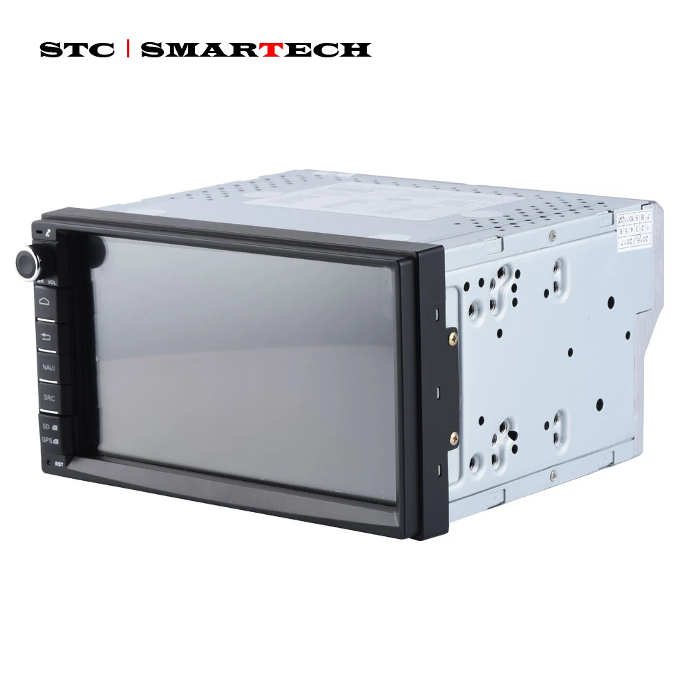 SMARTECH 2 Din Android 8,1 OS de la Radio del coche de navegación GPS Autoradio soporte 3G WIFI OBD Bluetooth DAB DVR TPMS cámara de visión trasera