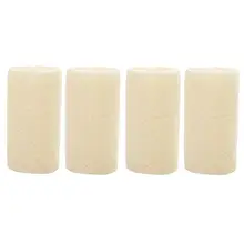 4 шт. отшелушивающая губка для ванны Loofah Towl Чистящая салфетка скруббер для тела цветок