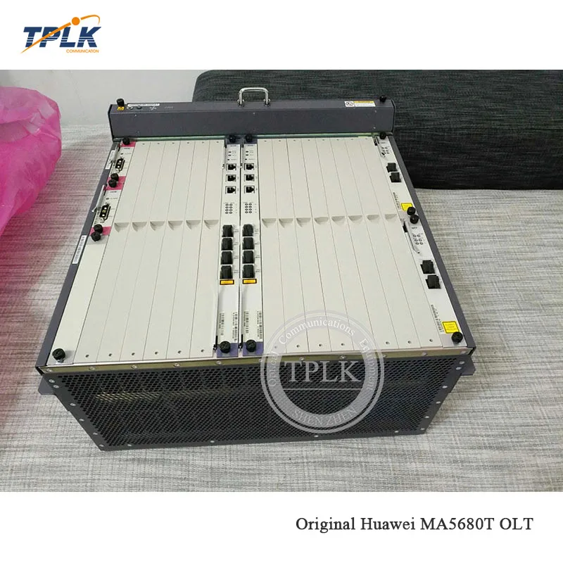 Горячая Распродажа! Оригинальный Хуа Вэй GPON OLT MA5680T с 2 * SCUN контрольными панелями