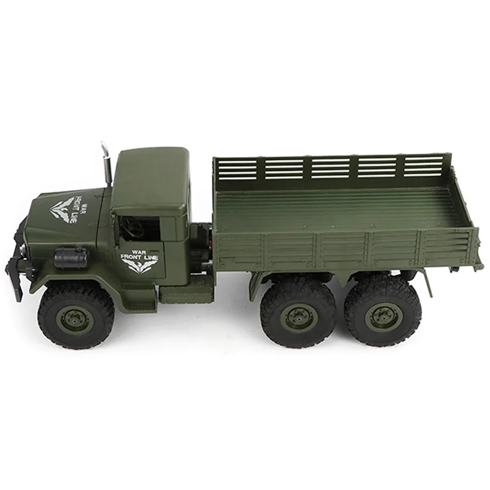  JJRC Q63 1/16 2.4G 6WD Off-Road Military Truck Crawler RC Car Brush Motor Remote Control Toys For K