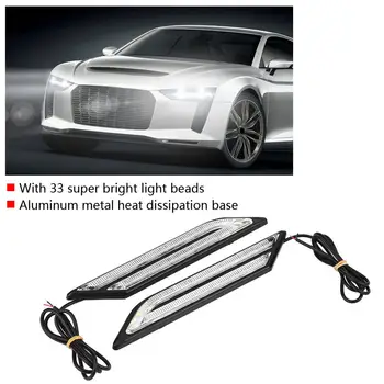 

1 Pair Car Driving Turn Signal Lights Blade LED Steering Lamp DC12V Car LED Indicators Light Lamp Super Bright Universal