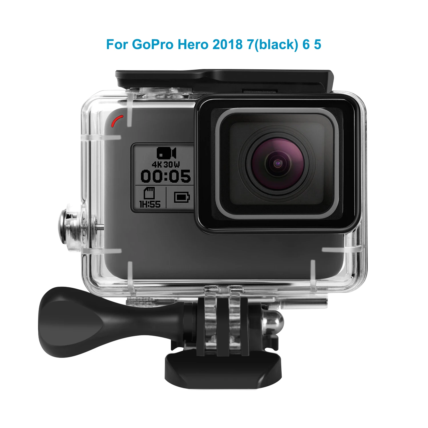 Водонепроницаемый чехол крупным планом макро набор аксессуаров для GoPro Hero 7 Black/HD