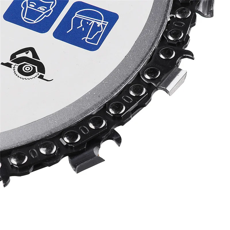 DANIU 1 шт. твердосплавный 5-дюймовый шлифовальный диск с цепью 22 мм, диск с 14 зубцами для резьбы по дереву, деревообрабатывающая пластина для угловой шлифовальной машины 125 мм