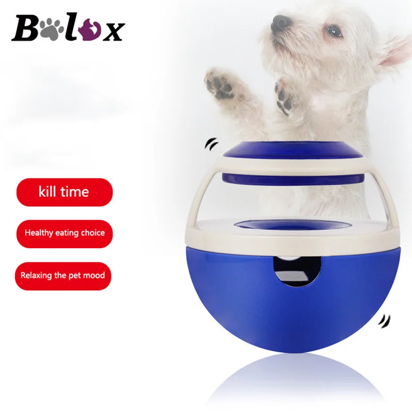 

Interactive Dog Toys IQ Food Ball Toy Smarter Food Dogs Silicone Treat Dispenser for Dogs Cats Playing Training Pets Supply