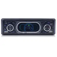 Автомобильный Bluetooth Авторадио Стерео Аудио пульт дистанционного управления MP3 мультимедийный плеер 1 Din AUX/TF/FM/USB Автомобильная Радио Электроника сабвуфер