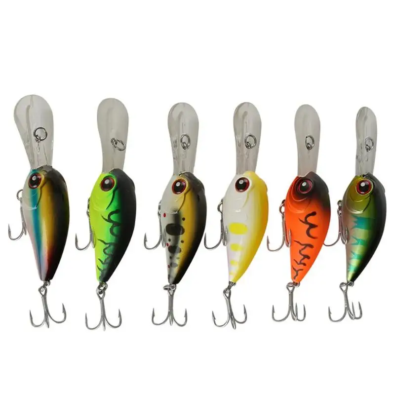 

Minnow Short Tongue Trolling Hard Fishing Lure 8cm 10.8g Crankbait Artifical Swimbait Fishing Tackle for Sea Carp River