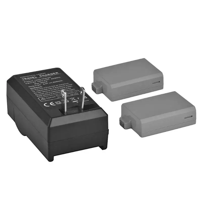 2 шт. LP E5 1200 mAh литий ионные аккумуляторы Зарядное устройство Adapter Kit для Canon EOS