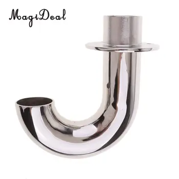 

MagiDeal Durable Stainless Steel Fitting J Bend Elbow Connecting Pipe for Inflatable Boat Marine Dinghy Accessories