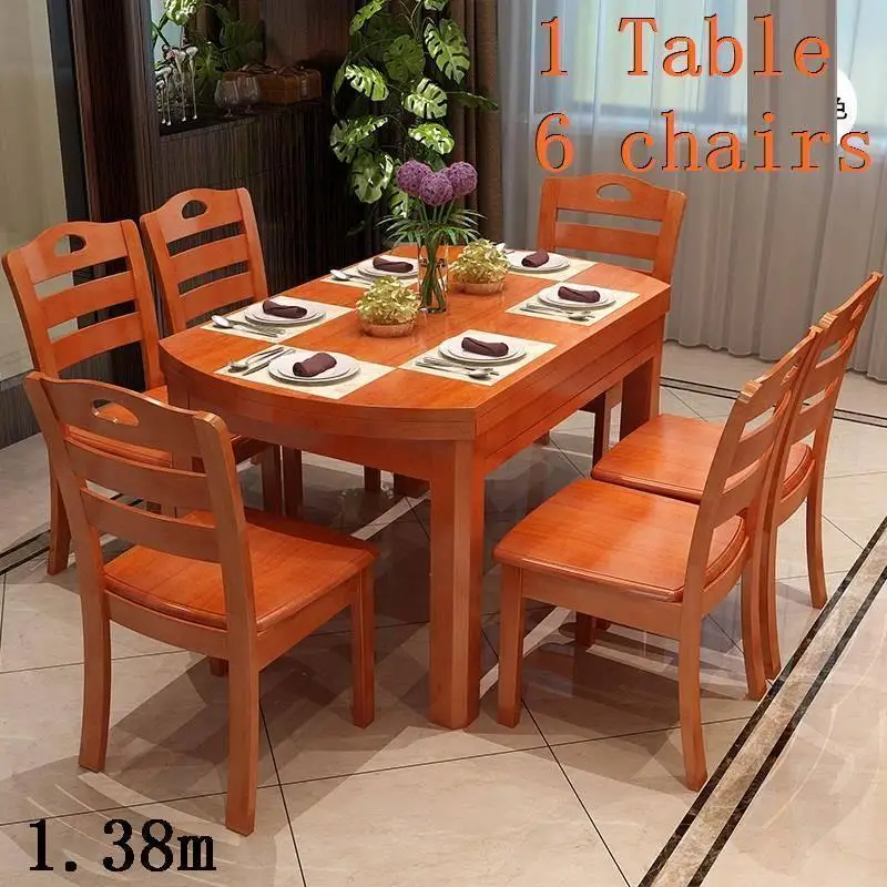 Sala Yemek Masasi Eettafel Meja Makan Set Marmol Piknik Masa Sandalye Vintage Wooden De Jantar Comedor Mesa Tablo Dining Table