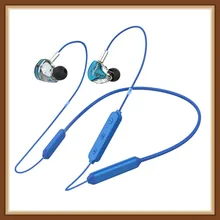 Беспроводные наушники Blon S9 Bluetooth 4,1 APTX с шумоподавлением IPX5 HD наушники-вкладыши с круглым утюгом 4BA HiFi сабвуфер MMCX наушники