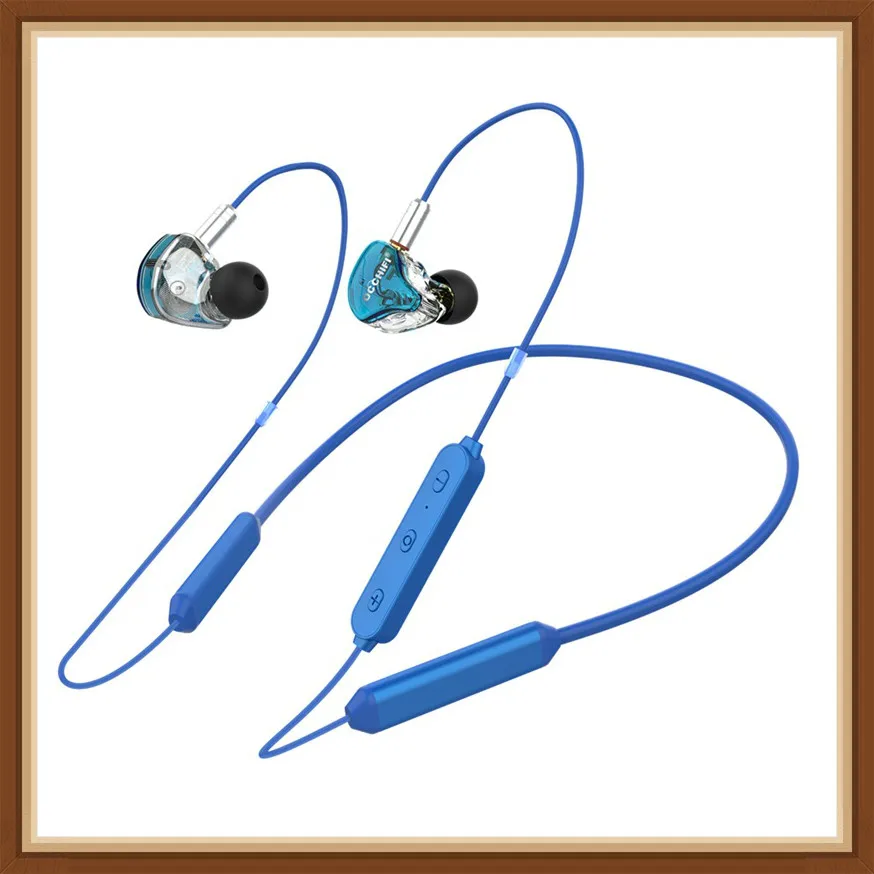 

Blon S9 Wireless Bluetooth 4.1 APTX Noise Reduction IPX5 HD Earbuds In-Ear Circle Iron 4BA HiFi Subwoofer MMCX Earphones