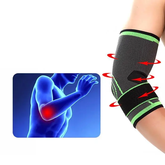 1PC Elastic Sports Bandage Wrist Knee Support Length Protection Belt