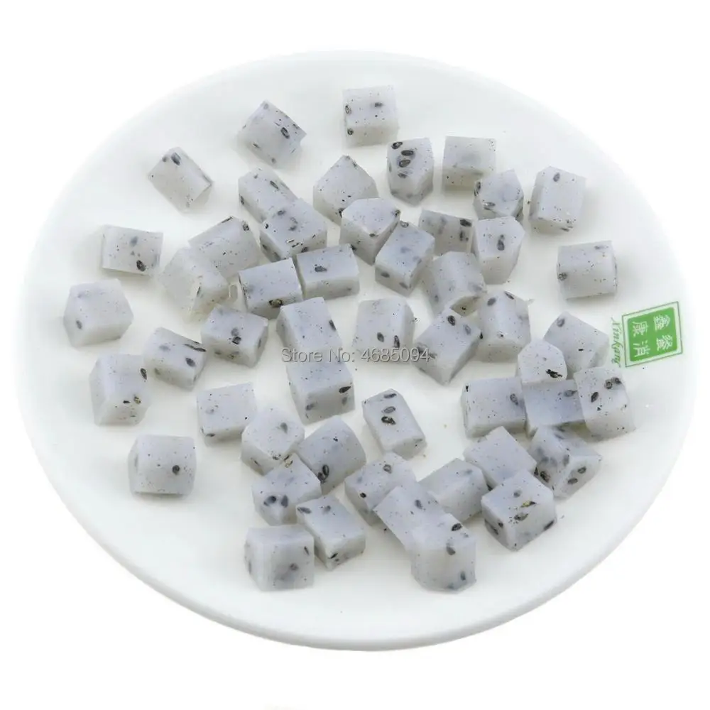 

Gresorth 30 PCS Artificial White Dragon Fruit Slices Home Table Cabinet Decoration