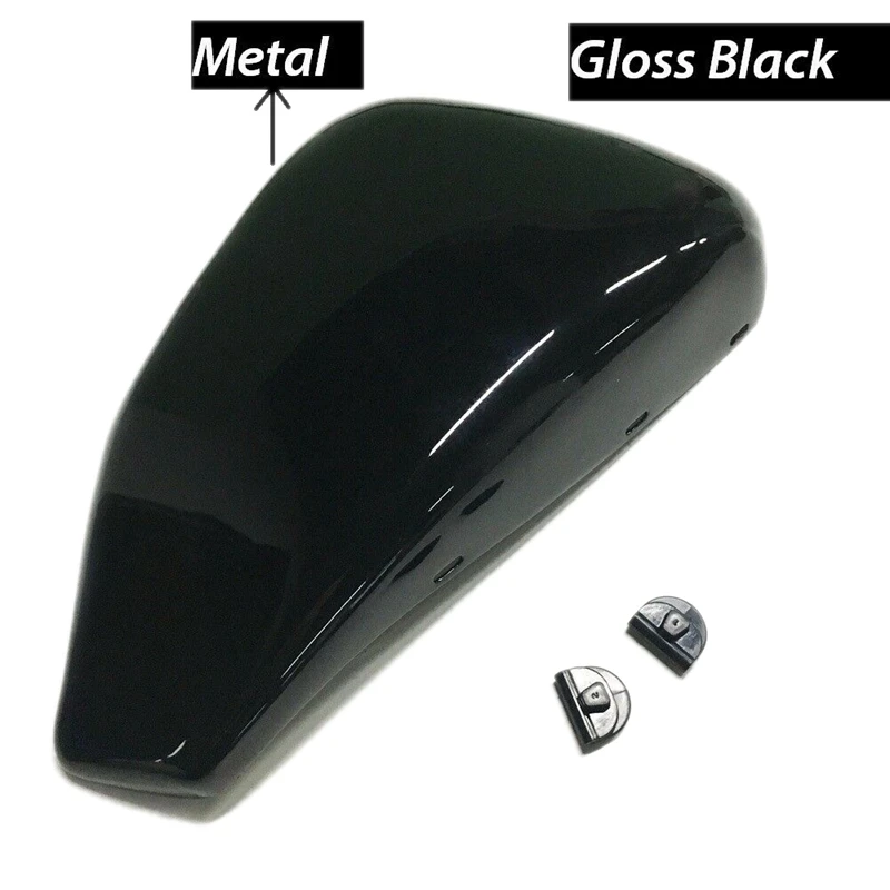Черная мотоциклетная Левая крышка батареи для Harley Sportster Xl Iron 883 1200 48 72 2014 2017 2016 2015| |