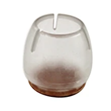 Фирменная Новинка 8 шт./упак. Силиконовое фурнитура для стола стула ноги пол навершие для ножек коврики для стола или пола вокруг разнообразие внутренний Диаметр с фокусным расстоянием 25 мм