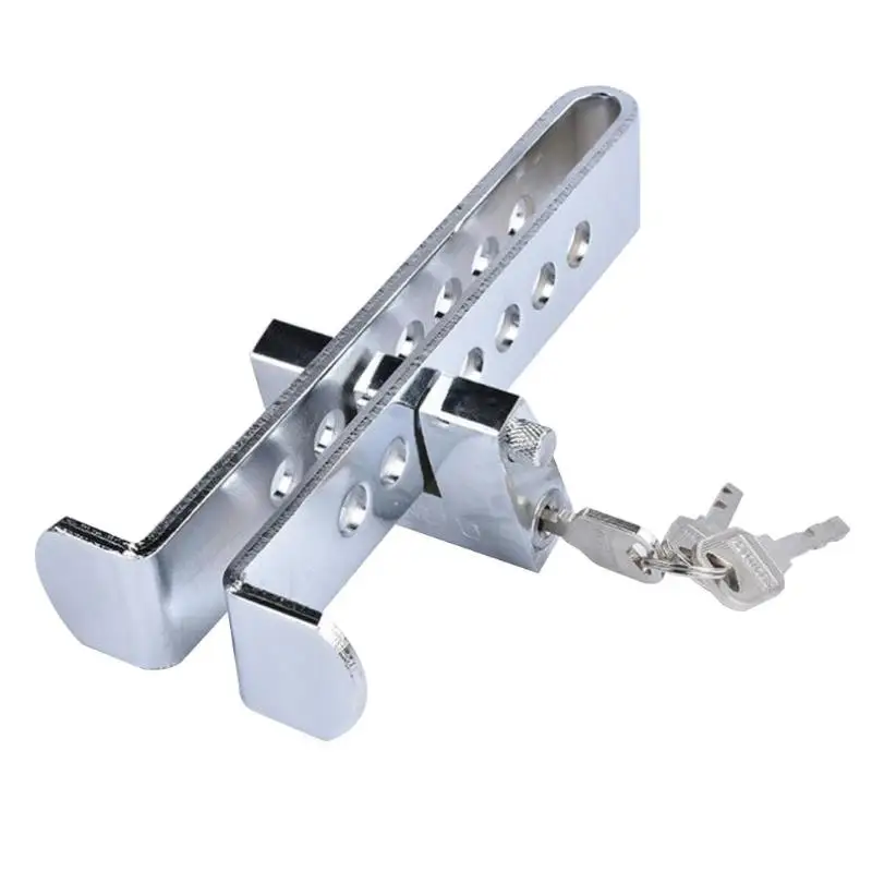8 Hole Stainless Steel Clutch Lock Car Brake Strong Safety Lock Anti-Theft Tool