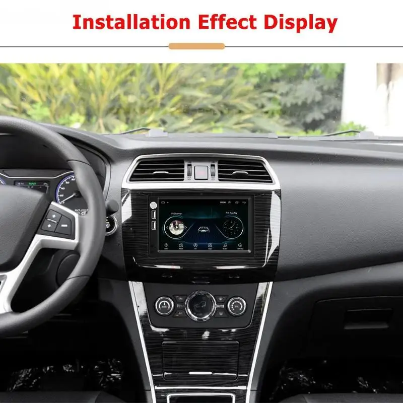  A5 7 Zoll Android 8.1 Auto Stereo MP5 Player GPS Navi FM Radio WiFi BT4.0 DVR eingang WiFi Handy La