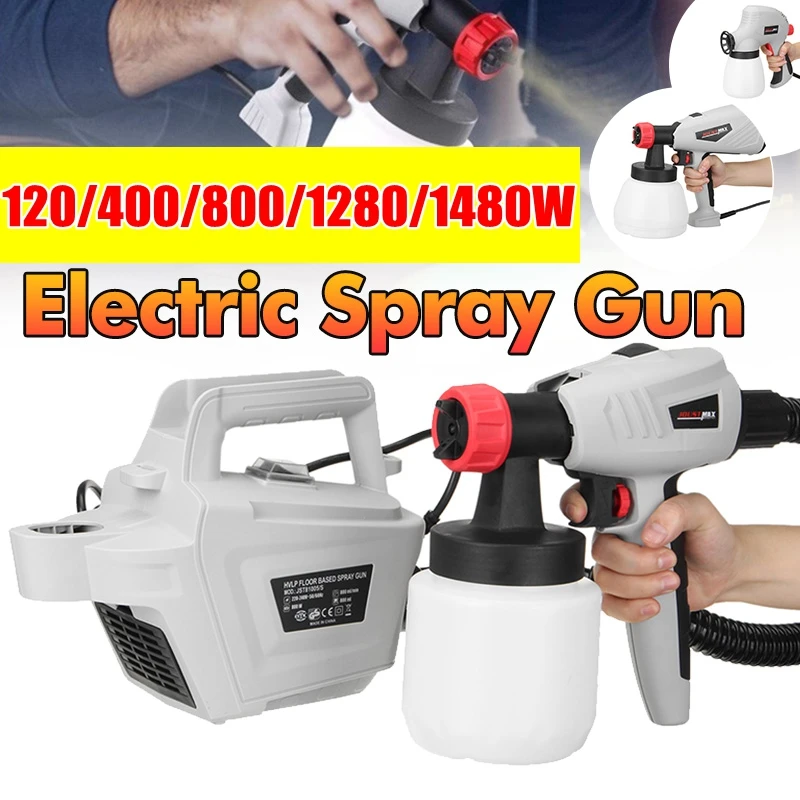 120/400/800/1280/1480W Adjustable High Voltage Electric Spray Cake Chocolate Painting Sprayer