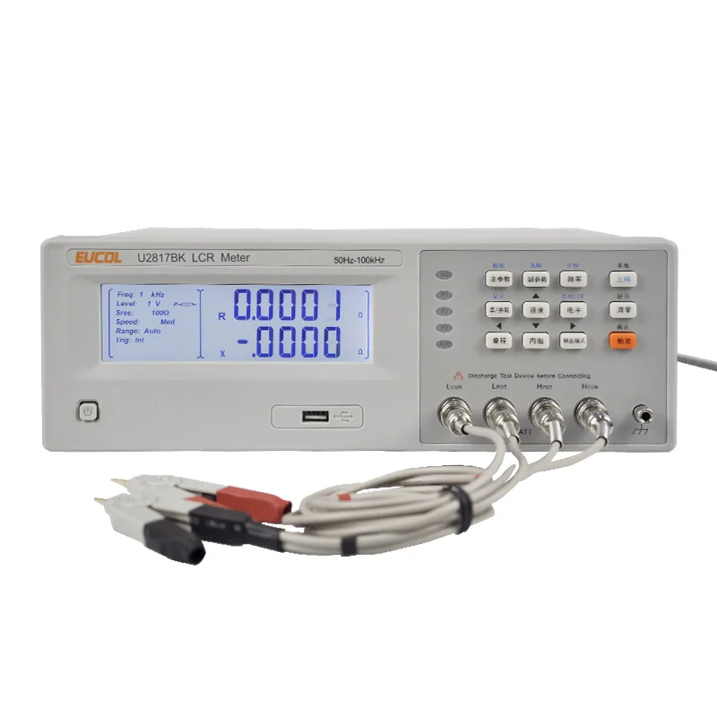 

U2817BK LCR Meter Digital bridge Measurement of Inductance Resistance Capacitance Inductance tester