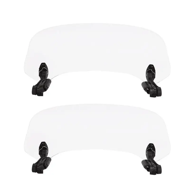 

Transparent Motorcycle Windshield Adjustable Air Spoiler For YAMAHA For Kawasaki For Honda Motorcycles Reequipped Accessories