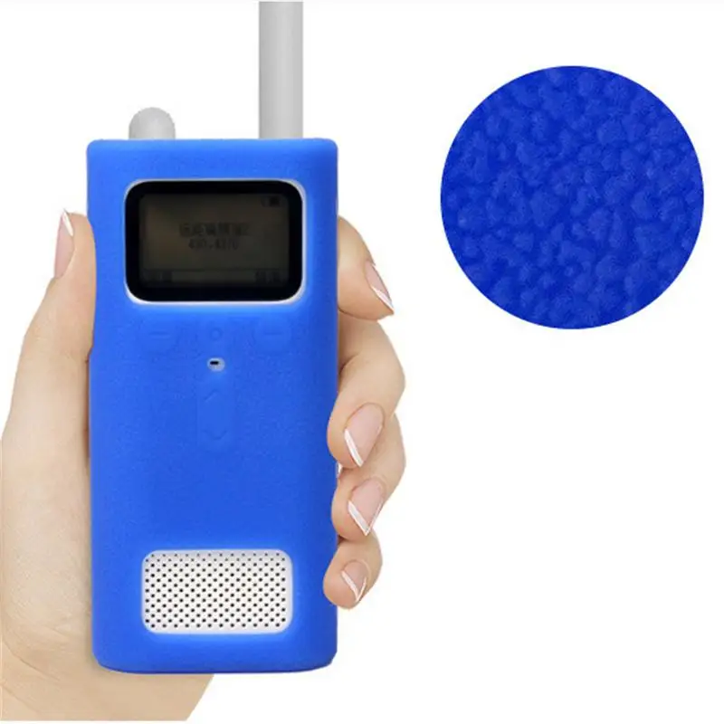 

Silicone Soft Shell Smooth Protective Cover Skin Case Anti-drop Dust Portable Accessories For Wireless Millet Mijia Smart Walkie