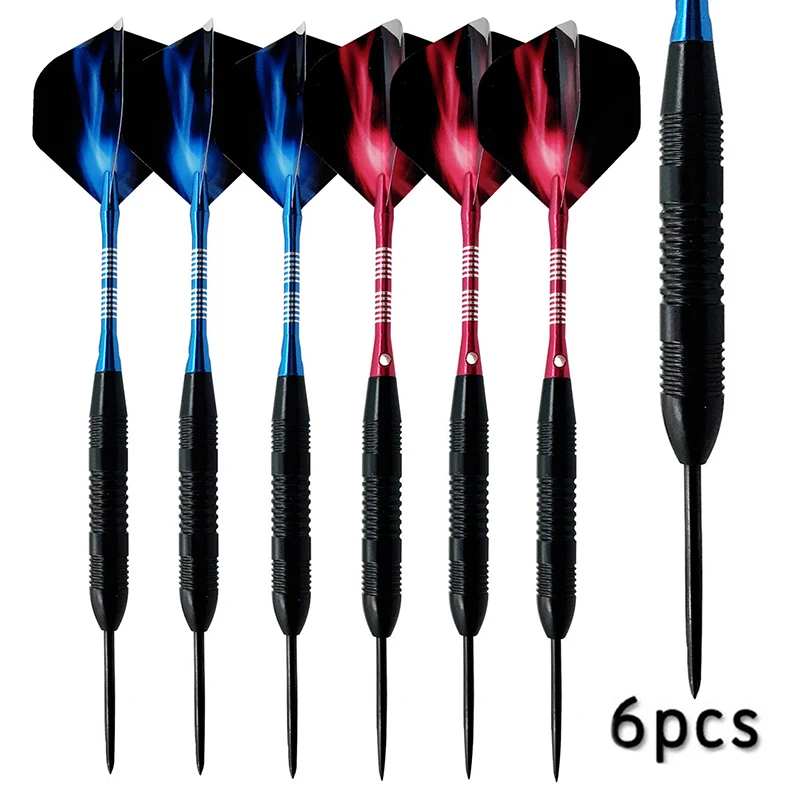 

6PCS Set Steel Tips Darts Aluminum Alloy Shaft Stems Throwing Barrel Rod