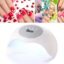 Лампа для ногтей 72 Вт мощная УФ светодиодный лампа для ногтей Быстрый сухой автоматический датчик маникюрная лампа 100-240 В ногтевые лампы