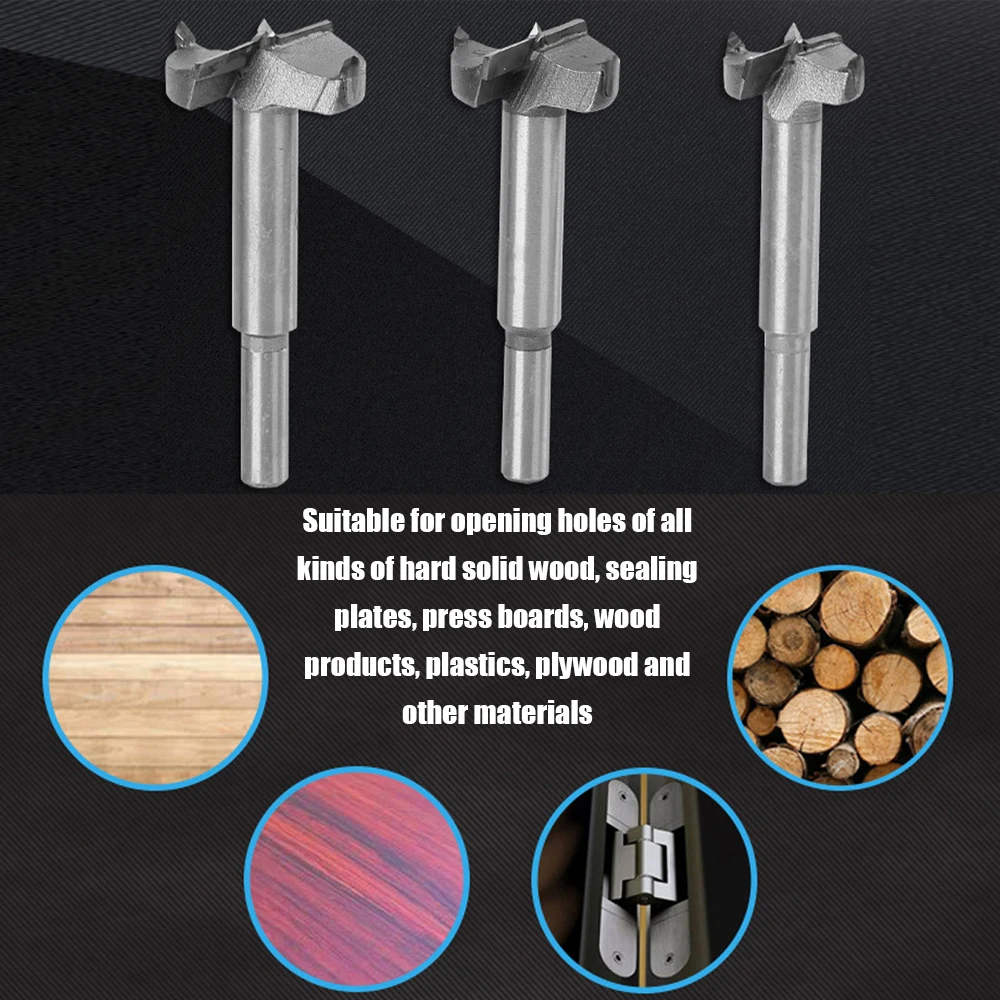 16 шт. 15-35 мм открывалка для отверстий из сплава плоское сверло с крыльчатой головкой набор наконечников инструменты для деревообработки