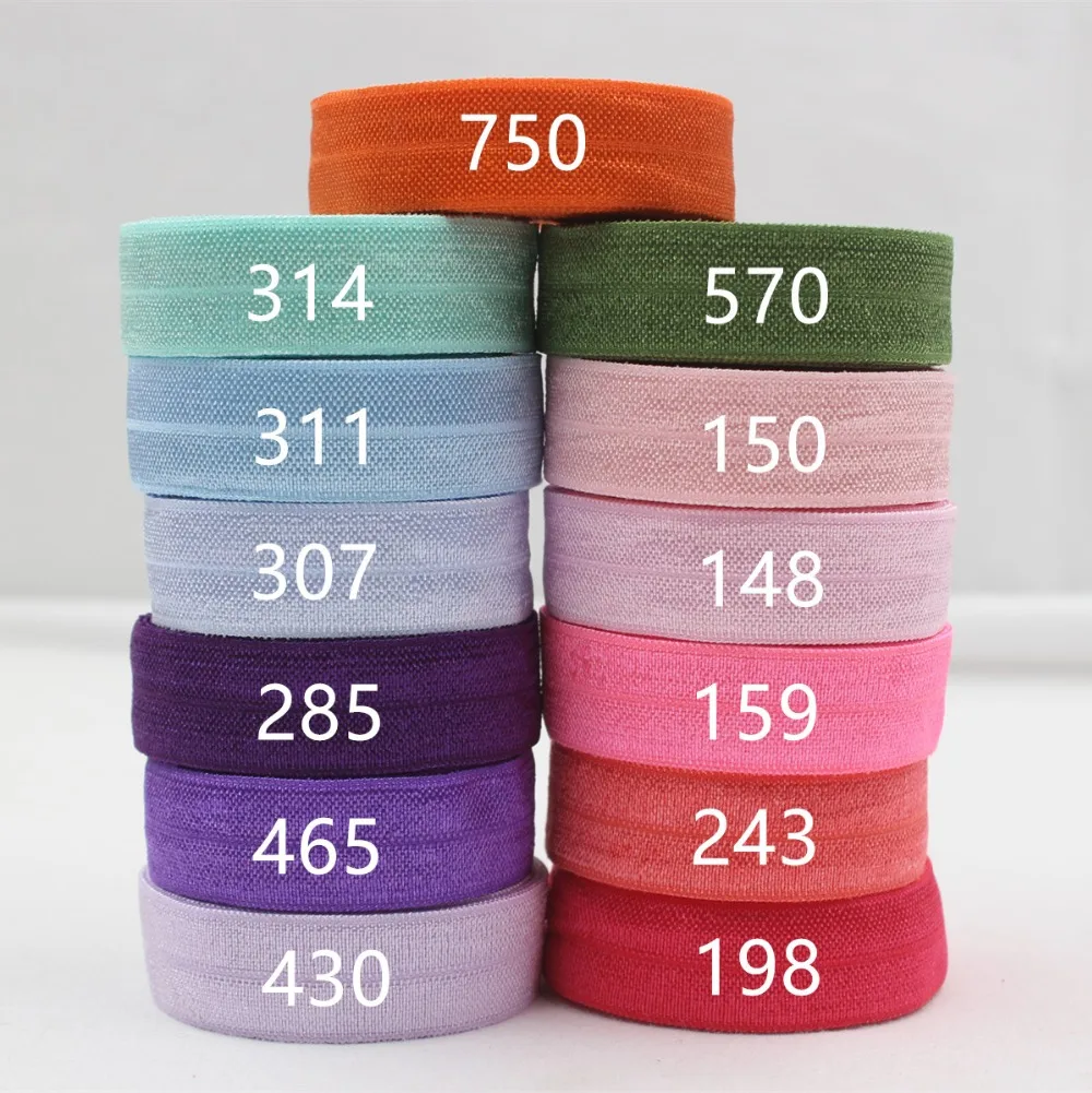 1683-7 ,16mm Solid Elasticity Ribbon, 10 Yards Headwear Rubber Band ...