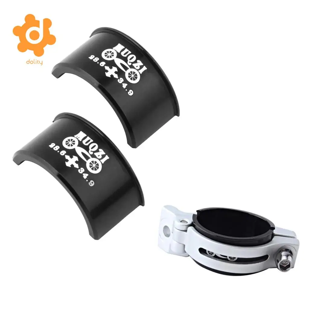 

Bicycle Front Derailleur Clip Adapter Clamp Shim Converter 28.6mm to 34.9mm MTB Mountain Road Bike Cycling Equipment Accessories