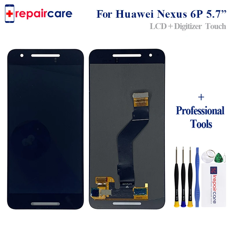 

5.7" For Huawei Google Nexus 6P Lcd Screen Display+Touch Panel Digitizer For Google Nexus 6P Assembly Display
