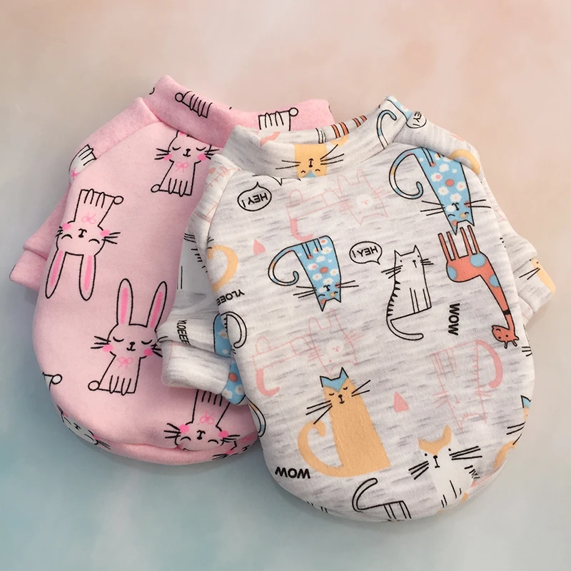 Pomeranian dog clothes xs Cartoon print pink blue clothes for dogs winter Pomeranian dog clothes coat abbigliamento per cani Pomeranian dog clothes xs Cartoon print pink blue clothes for dogs winter Pomeranian dog clothes coat abbigliamento per cani