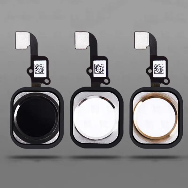 

1pcs Replacement Home Button Sensor With Flex Cable Phone Assembly Spare Part For iPhone 6/6plus Black White Gold Three Color