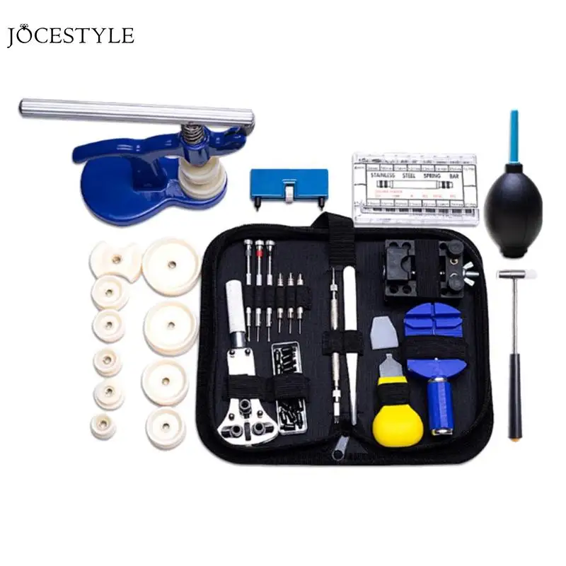 

406pcs/set Professional Watch Case Set of Repair Table Tools Watch Tools Clock Repair Tool Kit Opener Link Pin Remover Set