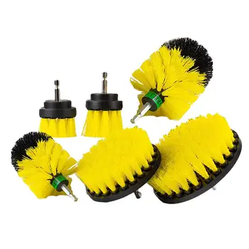 

6PCS Electric Drill Head Electric Tool Cleaning Kit Cleaning Floor Sofa Pipe Wall Multifunctional Electric Drill Brush