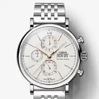 Luxury Brand Switzerland LOBINNI Men Watches Perpetual Calender Auto Mechanical Men's Clock Sapphire Leather relogio L13019-9