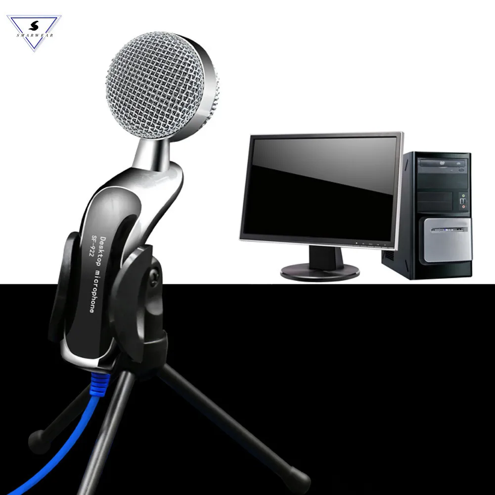 

Professional Sound Usb Condenser Microphone Sf-922b Audio Recording Condenser Boardcast Studio mic For pc Laptop skype Chatting