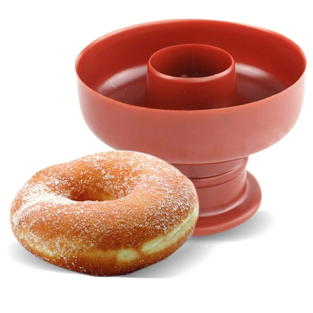 

Cake Tool Home Food-Grade Plastic Cake Maker Mold Desserts Cutter DIY Donut Mold Fondant Doughnut Cutter Bakery Decorating