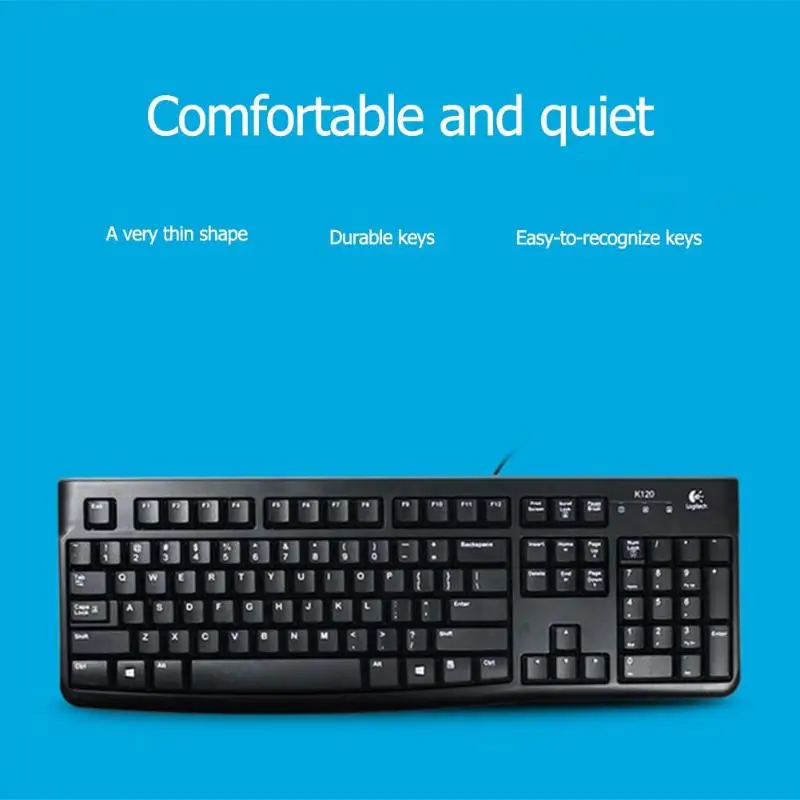 Эргономичная usb Проводная клавиатура, игровая компьютерная периферийная Клавиатура для ноутбука, ПК, колпачки для клавиш на клавиатуре Keybord
