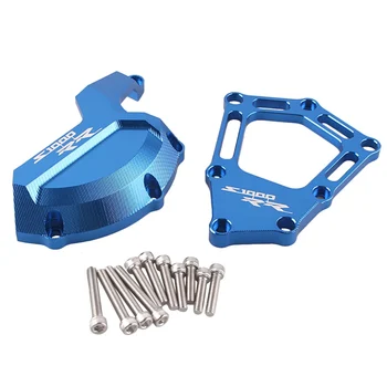 

CNC Aluminum Motorcycle Engine Stator Starter Cover Slider Protector Set For BMW S1000RR 2009 2010 2011 2012 2013 2014 Blue