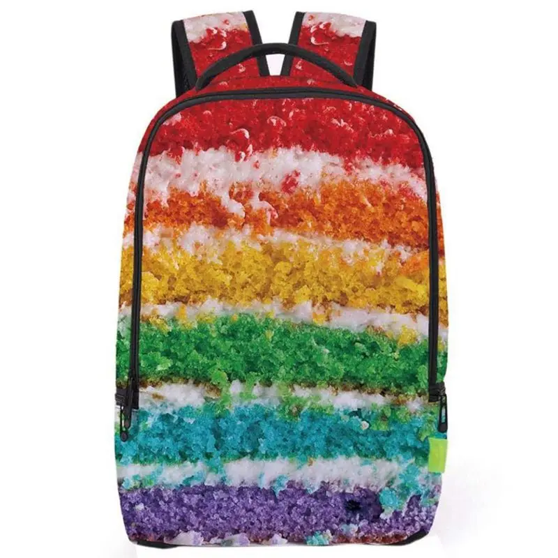 

3D Noctilucent Backpack Unisex Fluorescent School Backpack Student Backpack Student Backpack (V)