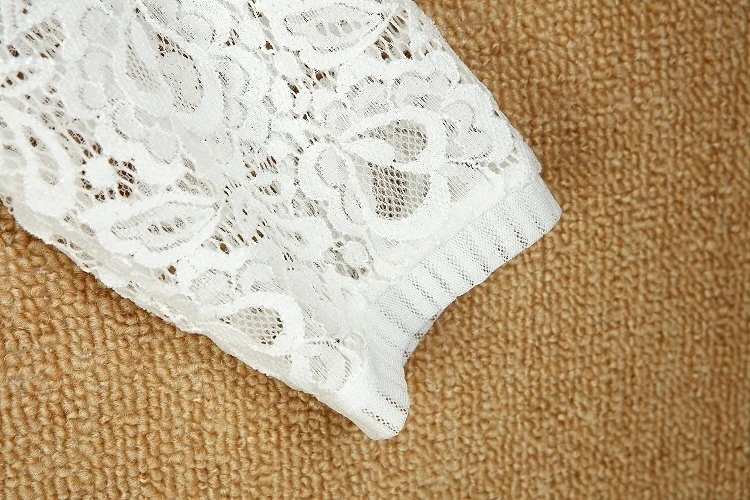 2019 New Fashion Summer Women Hollow Out Lace Blouses Sexy Long Sleeve Cardigan Top Sun Protection Shirt Plus Size 5XL