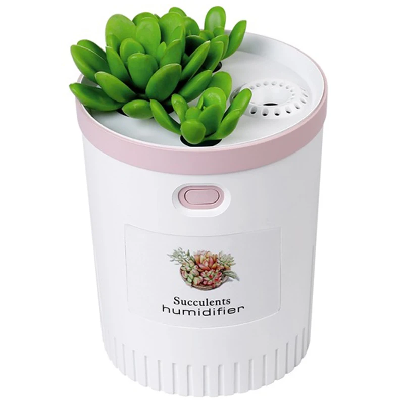 

Cute Air Ultrasonic Humidifiers 350Ml Mist Maker Aromatherapy Diffuser Aroma Mist Maker With Led Lamp Household Appliances