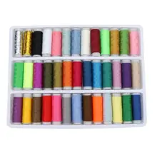 39 цветная вышивка Лоскутные швейные нитки прочный и прочный вязаный сетевой шнур для ручные приспособления для DIY Costura белый