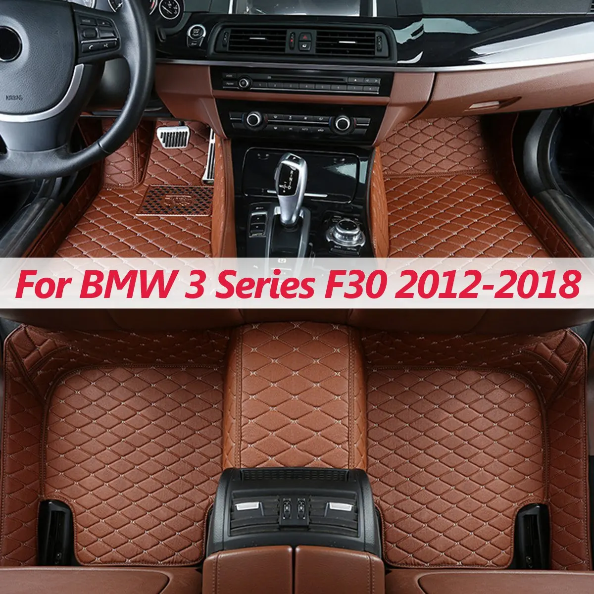 

Car Floor Mats Case for BMW 33 Series F30 2012 2013 2014 2015 2016 2017 2018 Carpets Foot Liner Mat Car Rugs FIT LEFT DRIVER CAR